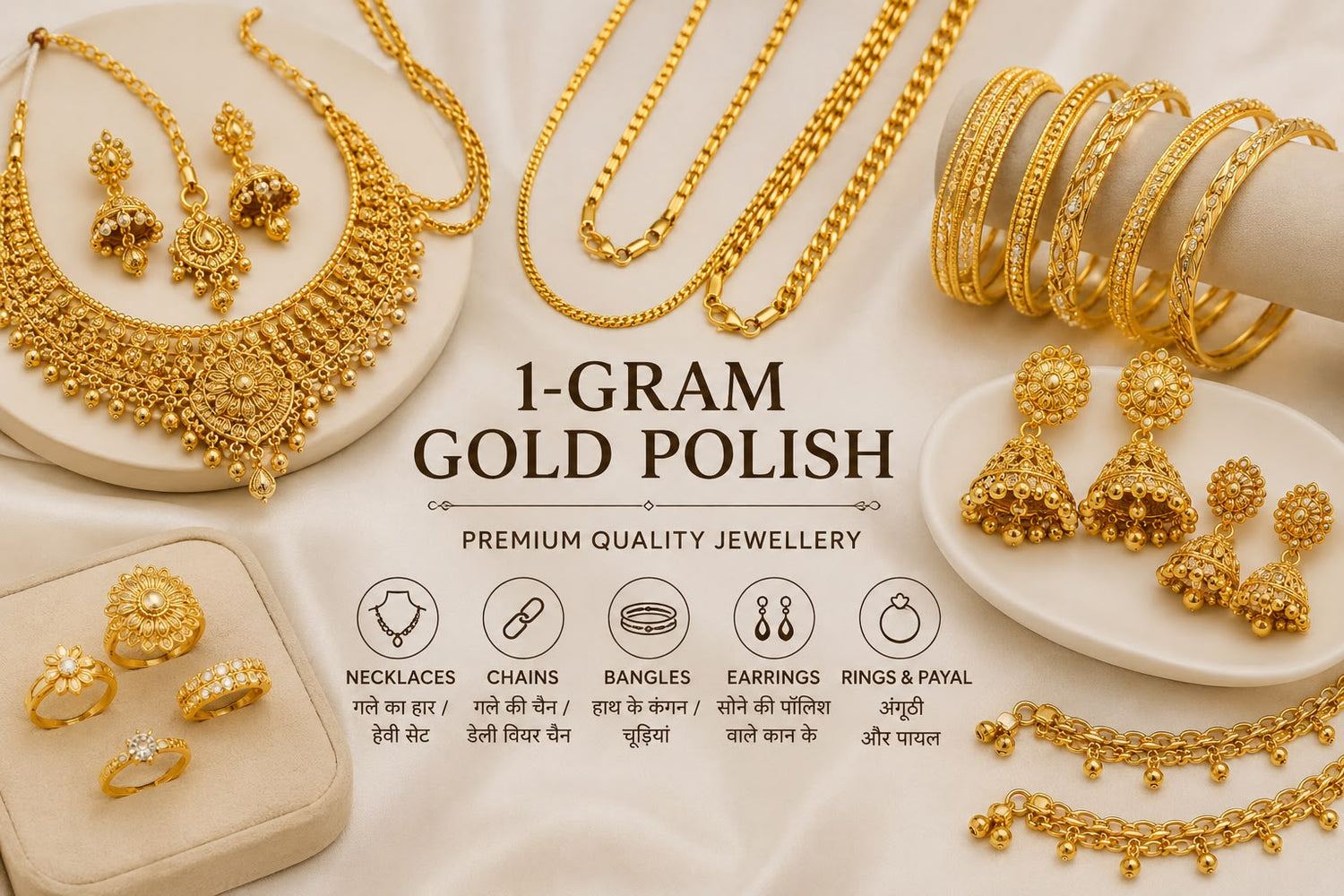 One Gram Gold Polish