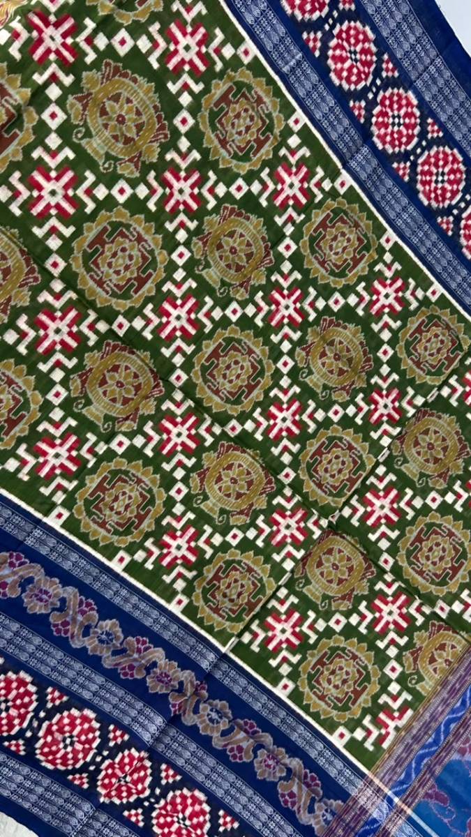 Border and body pasapali sambalpuri saree