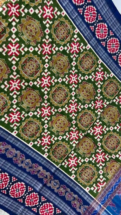 Border and body pasapali sambalpuri saree