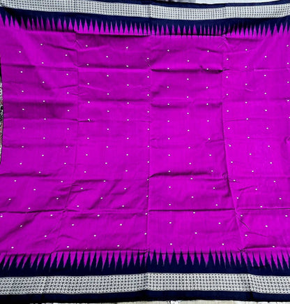 Hend weaven Minibuti silk saree
