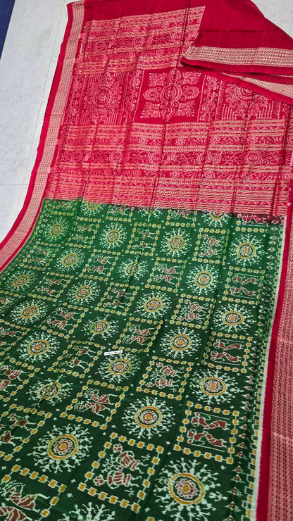Sambalpuri handloom original pata saree