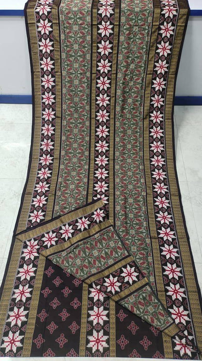 Star sapta Sambalpuri Pasapali desing cotton saree