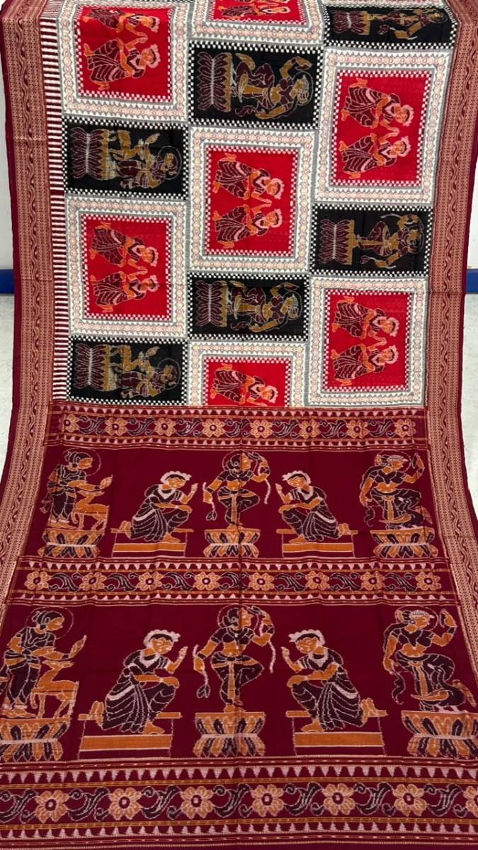 High demanding pasapali Sambalpuri saree