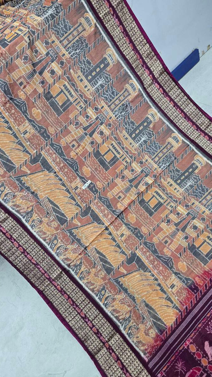 Cotton-silk new combination sambalpuri bapta pata