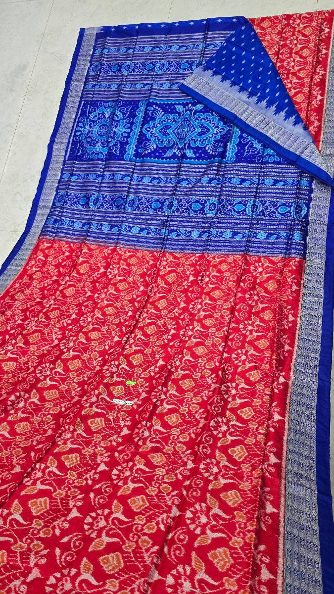 Sambalpuri handloombp work  original pata saree
