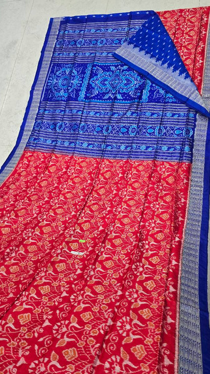 Sambalpuri handloombp work  original pata saree