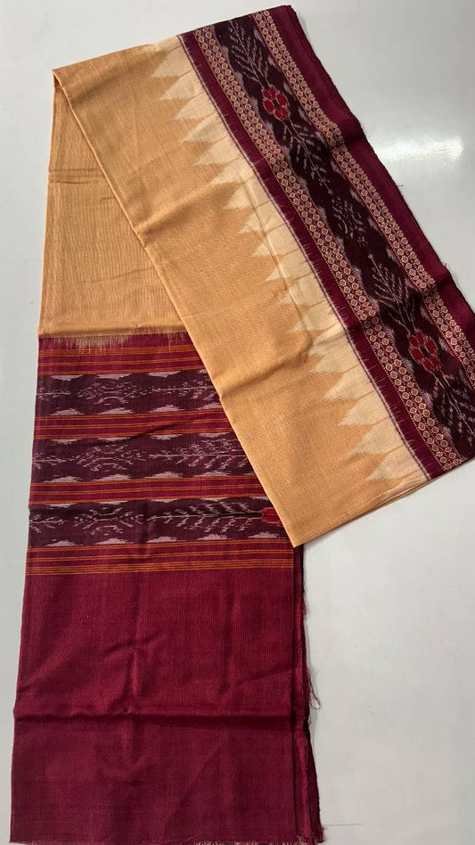 Cream and merron clr combinations duppata