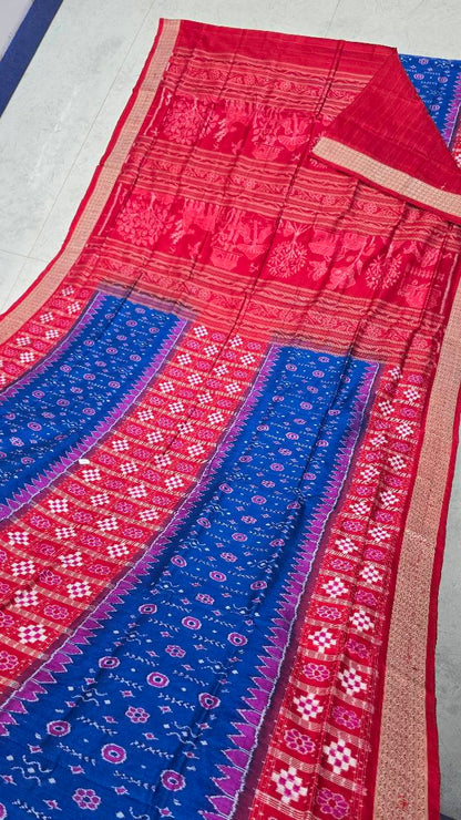 Sambalpuri handloom original pata pasapali desing saree