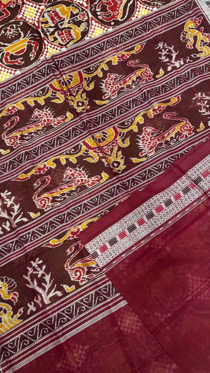 Rasi desing new pasapali sambalpuri saree