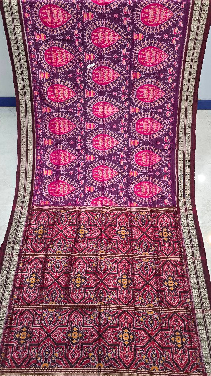 Sambalpuri artist work original pata saree