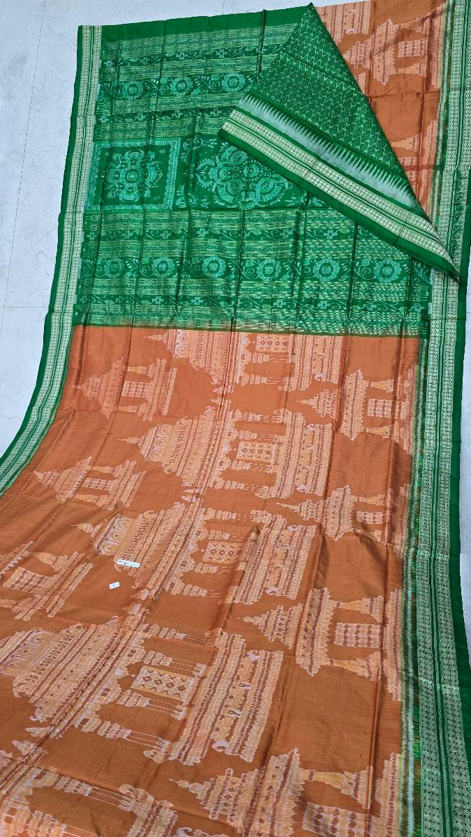 Sambalpuri handloom bp work  original pata saree
