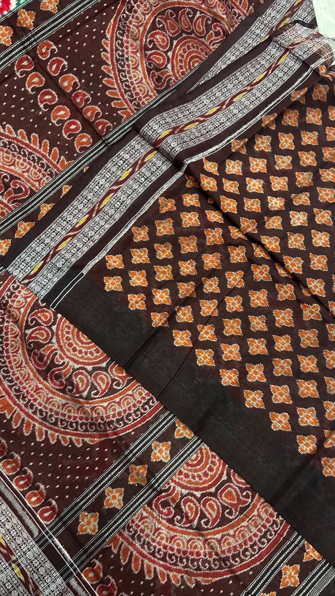Total body pasapali work star sapta sambalpuri cotton saree with price