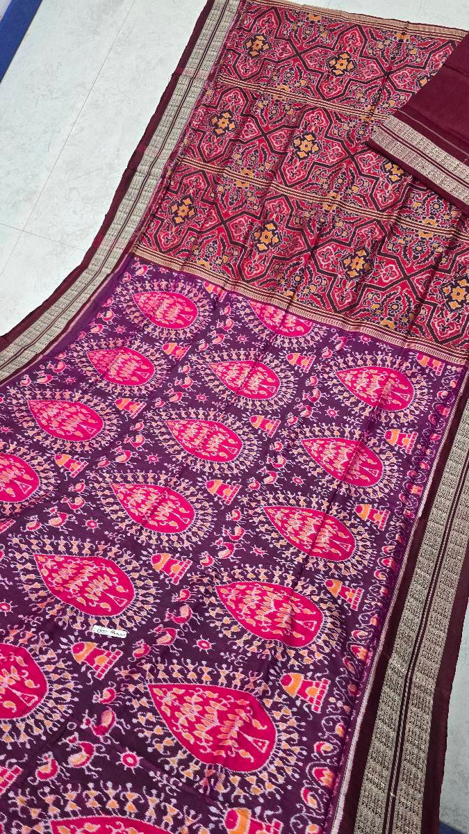 Sambalpuri artist work original pata saree