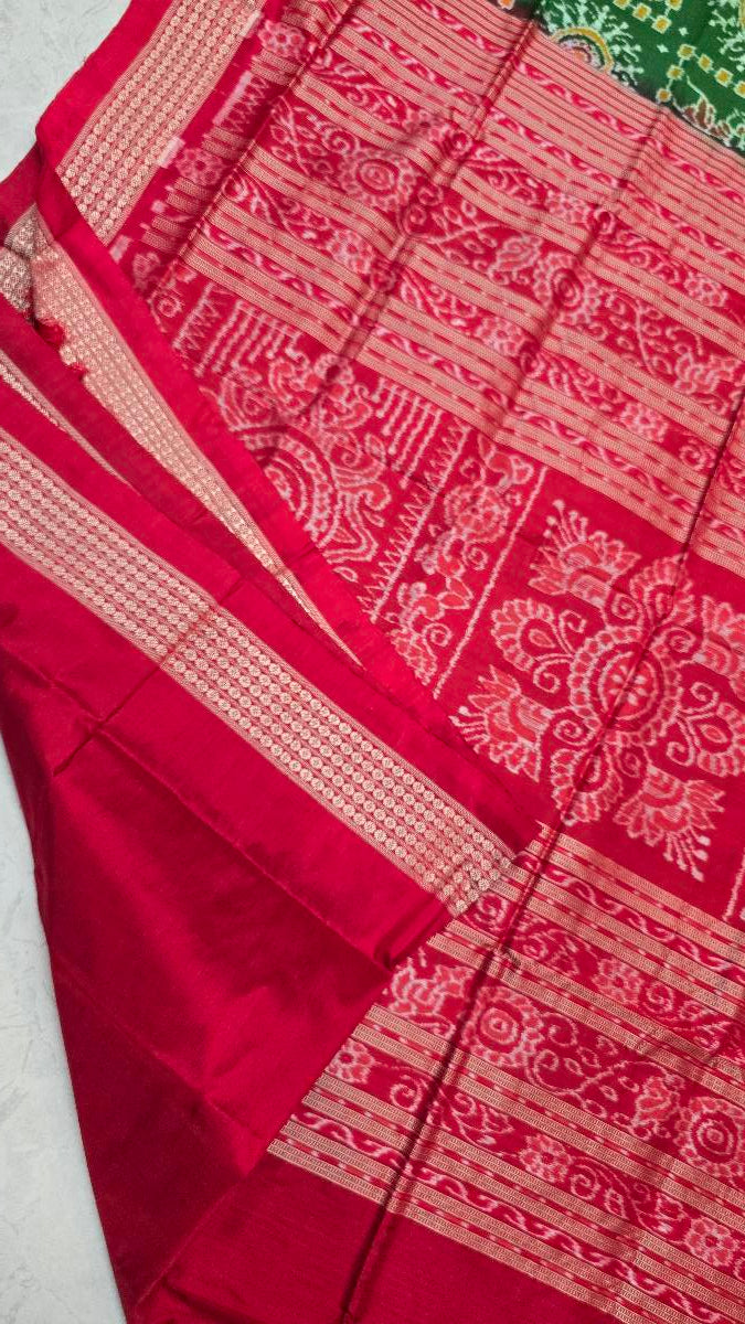 Sambalpuri handloom original pata saree