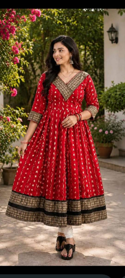 Handloom gown
