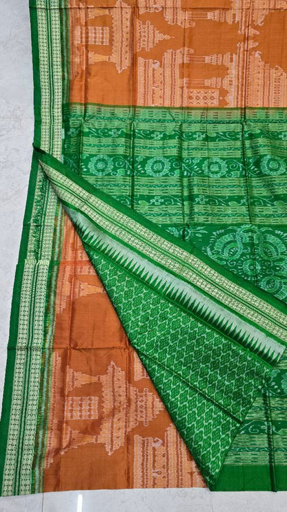 Sambalpuri handloom bp work  original pata saree