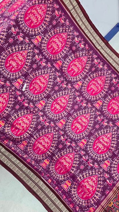 Sambalpuri artist work original pata saree