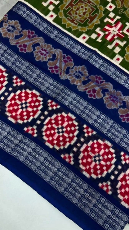 Border and body pasapali sambalpuri saree