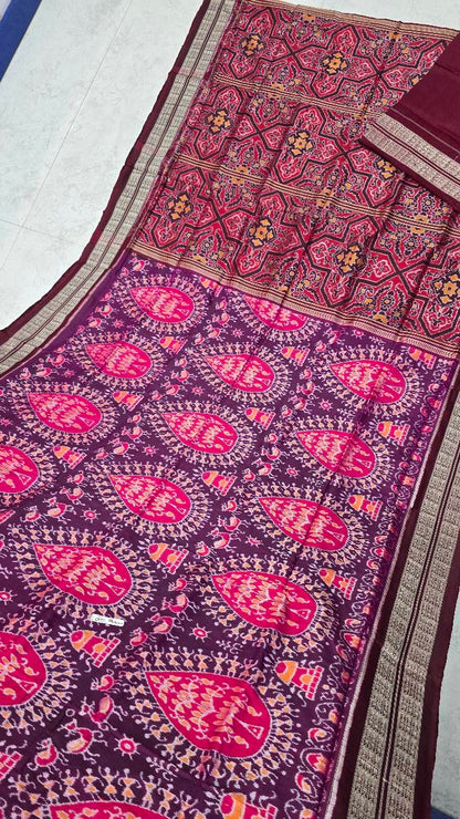 Sambalpuri artist work original pata saree