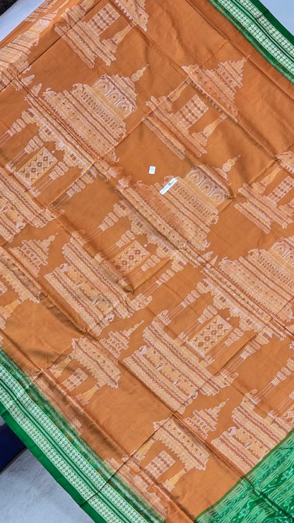Sambalpuri handloom bp work  original pata saree