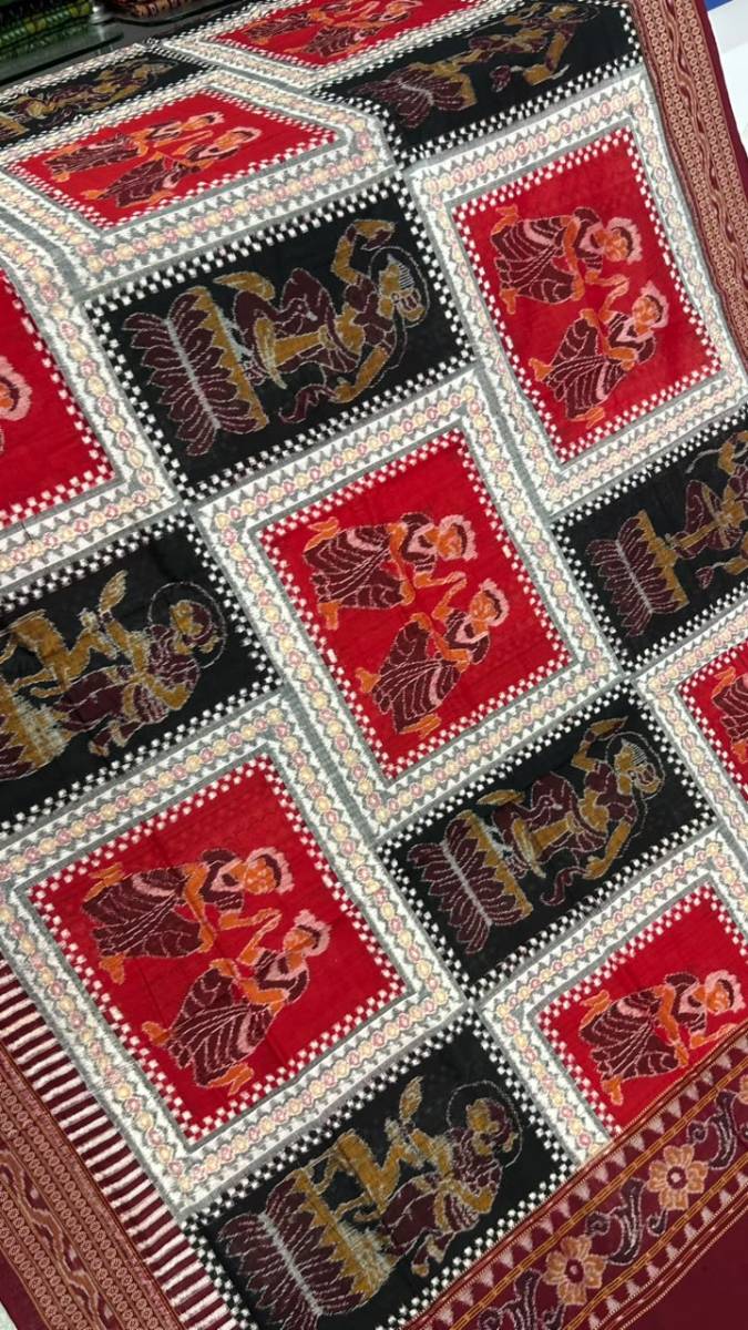 High demanding pasapali Sambalpuri saree