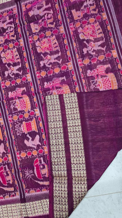 Cotton-silk new combination sambalpuri bapta pata