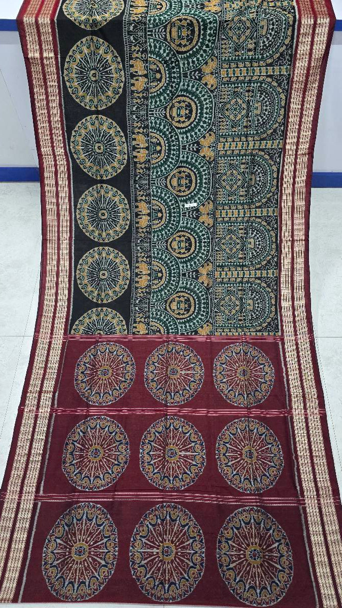 CCotton-silk mix new  combination sambalpuri bapta pata