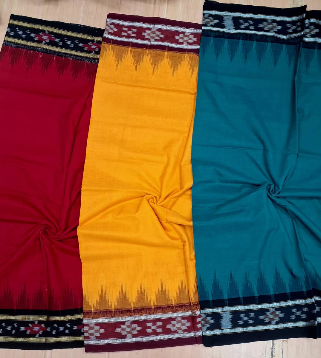 Handloom maniabandha cotton saree