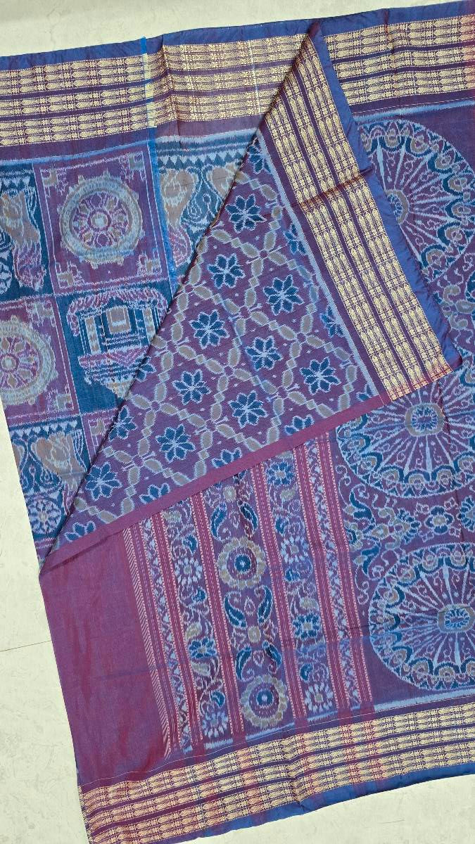 Cotton-silk new combination sambalpuri bapta pata