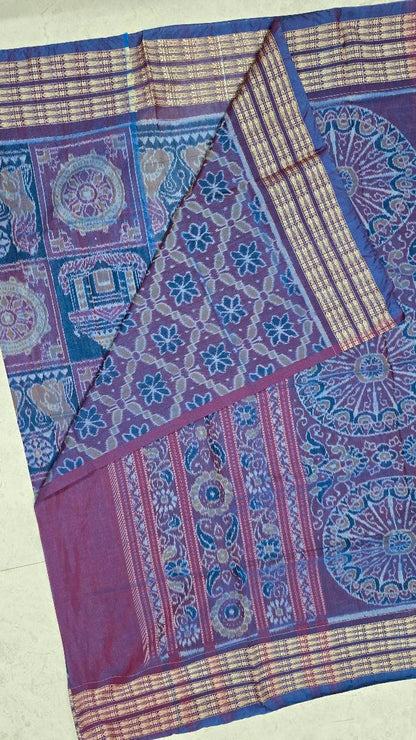 Cotton-silk new combination sambalpuri bapta pata