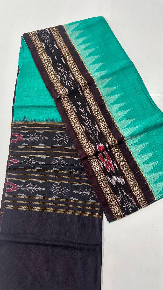 Ramagreen and black combinations duppata