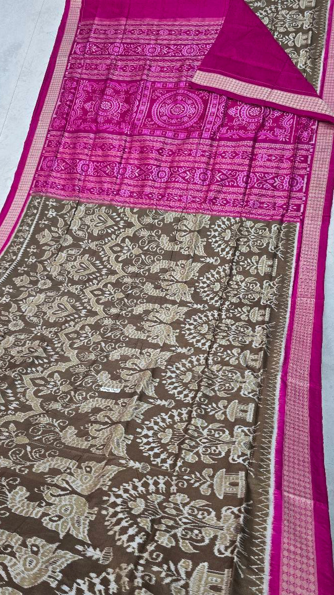 Sambalpuri handloom original pata saree
