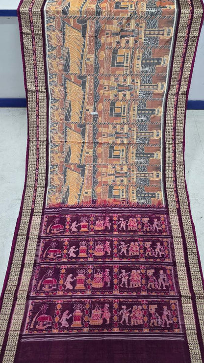 Cotton-silk new combination sambalpuri bapta pata