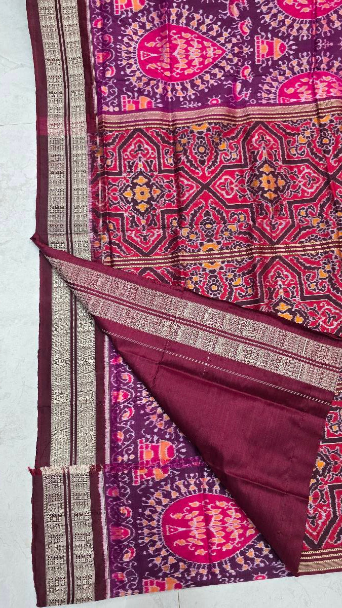 Sambalpuri artist work original pata saree