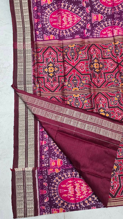 Sambalpuri artist work original pata saree
