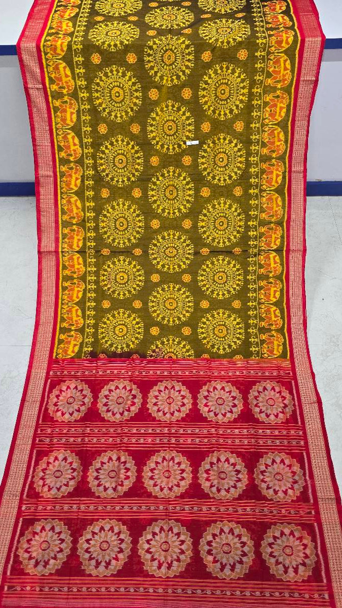 Cotton-silk mix new  combination sambalpuri bapta pata