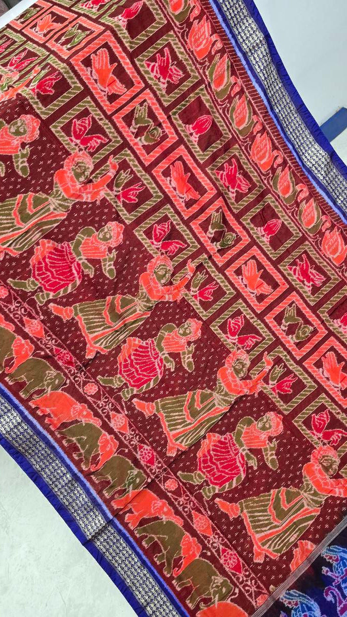 Cotton-silk new combination sambalpuri bapta pata