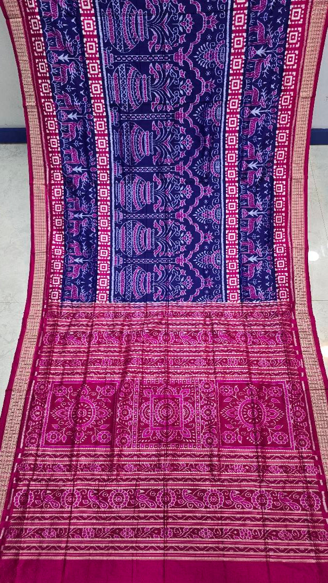 Sambalpuri handloom original pata pasapali desing saree
