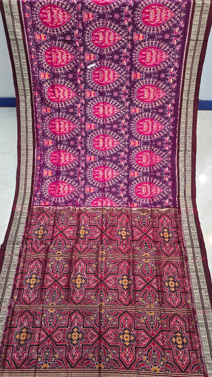 Sambalpuri artist work original pata saree
