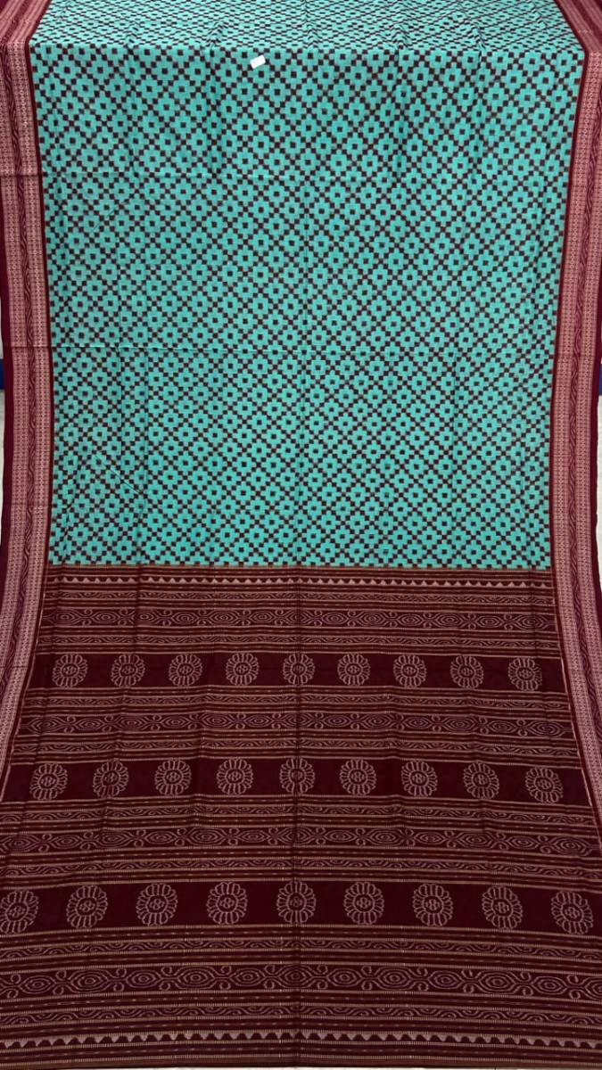 New modern design Pasapali Sambalpuri saree