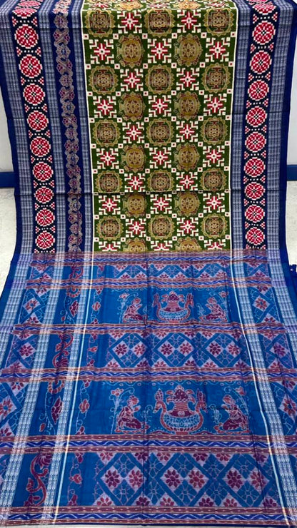 Border and body pasapali sambalpuri saree