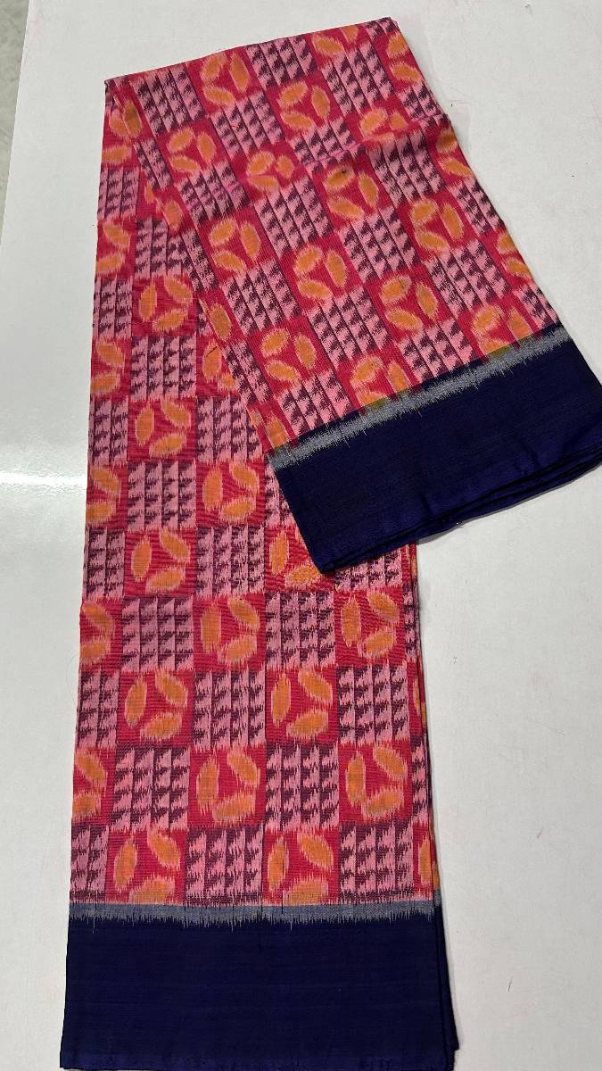 Pink 🩷 colour Sambalpuri dress desing only top cotton