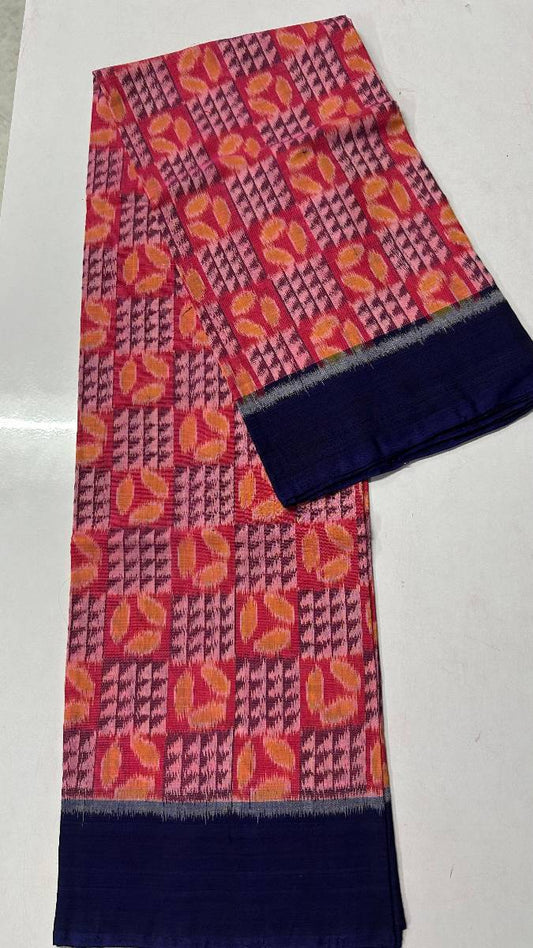 Pink 🩷 colour Sambalpuri dress desing only top cotton