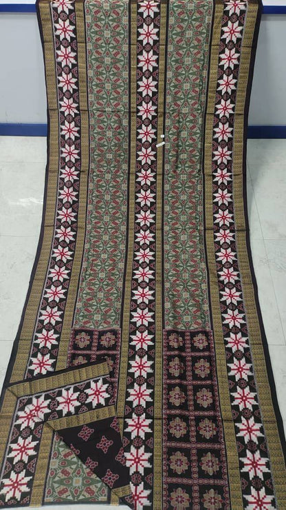 Star sapta Sambalpuri Pasapali desing cotton saree